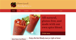 Desktop Screenshot of damngoodcocktails.com